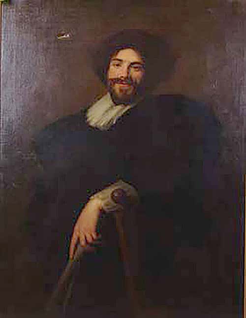 Copy of a Portrait of Simon de Vos (by Abraham de Vries)